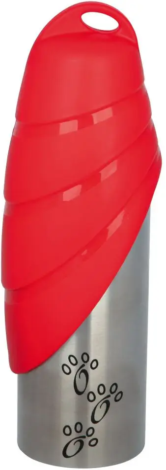 Shishe me tas për qen Trixie, 750 ml, e kuqe