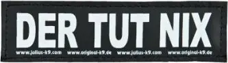 Patch ngjitës Trixie Velcro Julius K9, set 2 copë, madhësia S, DER TUT NIX