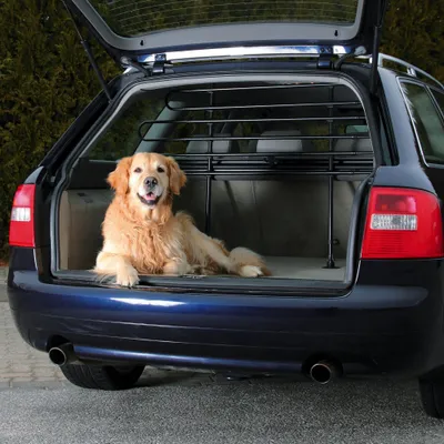 Kafaz veture për qen Trixie Car Partition, i zi - 1