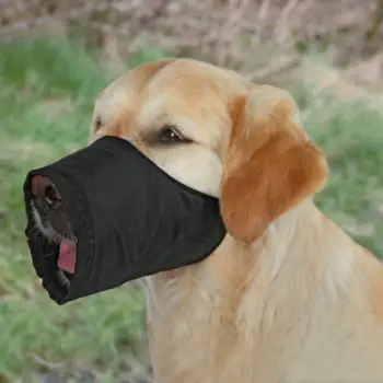 Maskë për qen Muzzle, e zezë