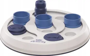 Lodër interaktive për qen Trixie Dog Activity Flip &amp; Fun, 23 cm, plastike, shumëngjyrëshe