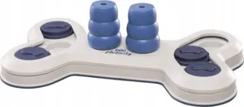 Lodër interaktive për qen Trixie Dog Activity Flip Bone, 32 × 18 cm, nivel vështirësie 1, shumëngjyrëshe