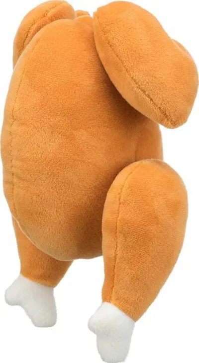 Lodër pelushi për qen Trixie Baked Chicken, 26 cm, me tingull, shumengjyrëshe - 2