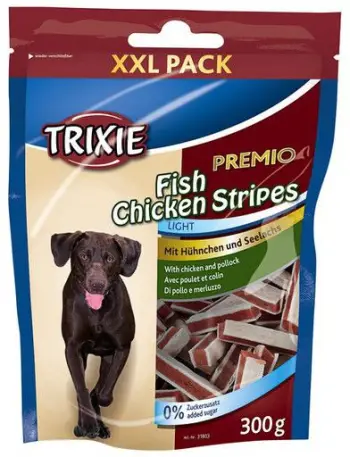 Shirit peshku dhe pule për qen Trixie PREMIO, pako XXL, 300g