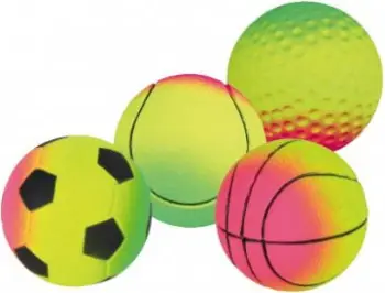 Set topa gome Trixie Neon, 7cm