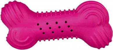 Lodër kockë për qen Trixie Rustling, 18cm, rozë - 1