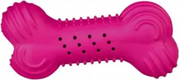Lodër kockë për qen Trixie Rustling, 18cm, rozë