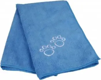 Peshqir për kafshë shtëpiake Trixie Microfiber Top-Fix TX-2350, i kaltër