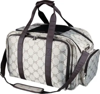Çantë transporti për kafshë Trixie Maxima, 33x32x54cm, e kaftë/bezhë