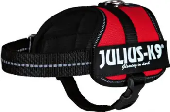 Parzmore për qen Trixie Julius-K9, Mini/M: 51–67 cm, e kuqe