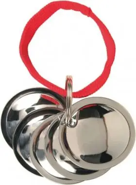 Aksesor për trajnim për qen Trixie Dog Activity Training Discs, Ø 4,5 cm, krom, i zi / i bardhë