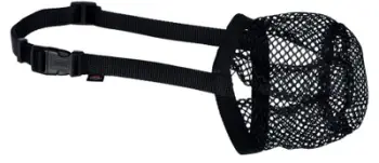 Maskë rrjete për qen Trixie XS 14cm, e zezë