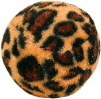 Toptha leopardi për kafshë Trixie, 4cm, 4 copë