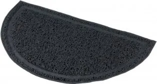 Shtresë për tualet për mace Trixie PVC, 41 × 25 cm, e hirtë - 1