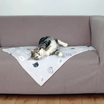 Batanije për mace Trixie Mimi, 70x50cm, e hirtë