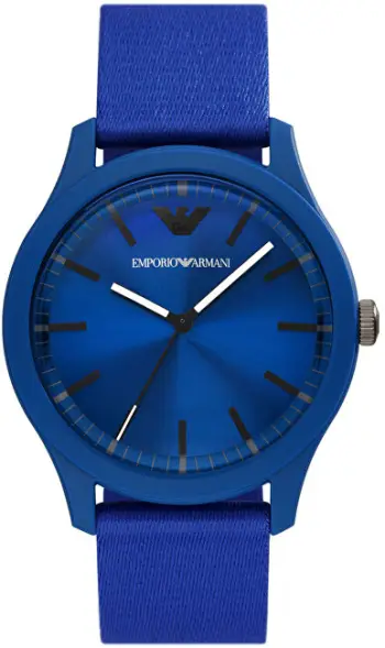 Orë për meshkuj Emporio Armani AR11616, e kaltër