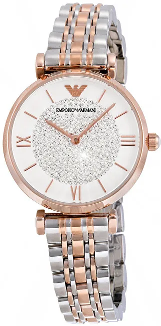 Orë për femra Emporio Armani AR 1926, e argjendtë/artë - 1