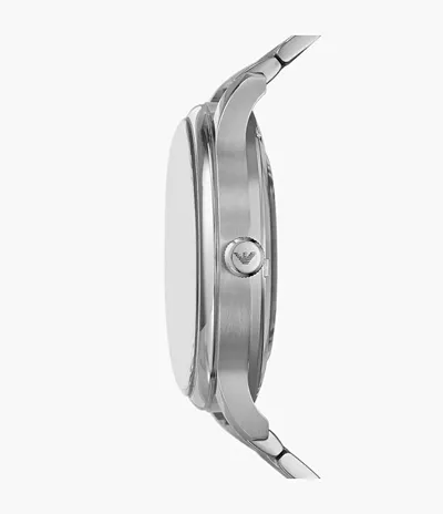 Orë dore për meshkuj Emporio Armani Automatic AR60081, e argjendtë - 4