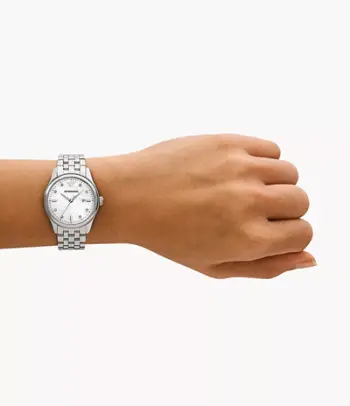 Orë dore për femra Emporio Armani AR11614, e argjendtë