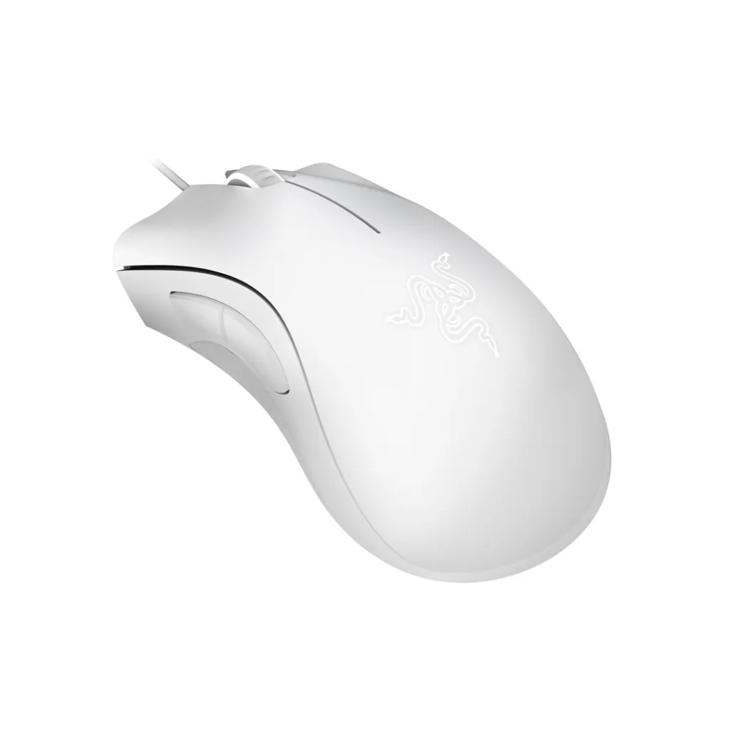 Maus lojërash Razer DeathAdder Essential, 6400 DPI, 5 butona, i bardhë - 2