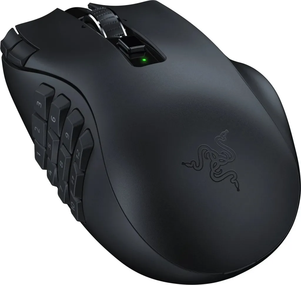 Maus RAZER Naga V2 HyperSpeed, optik, 30000 DPI, i zi - 3