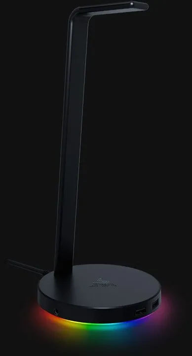 Mbajtëse kufjesh Razer Base Station V2 Chroma, USB, e zezë - 4