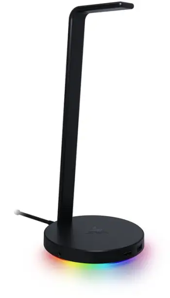 Mbajtëse kufjesh Razer Base Station V2 Chroma, USB, e zezë