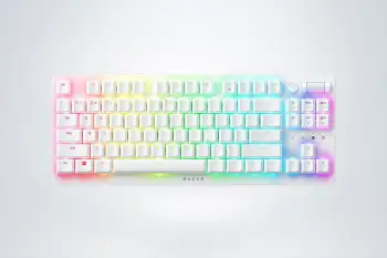 Tastierë lojërash Razer Deathstalker V2 Pro, Red Switch, e bardhë