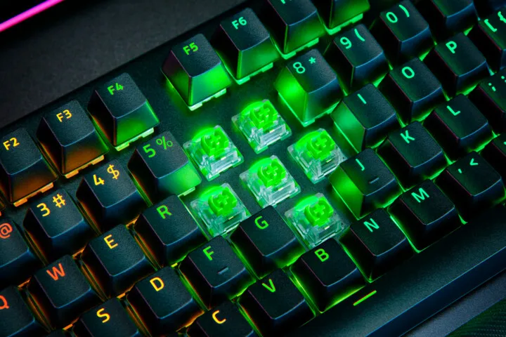 Tastierë Razer BlackWidow V4 Pro, Razer Yellow, US, e zezë - 6