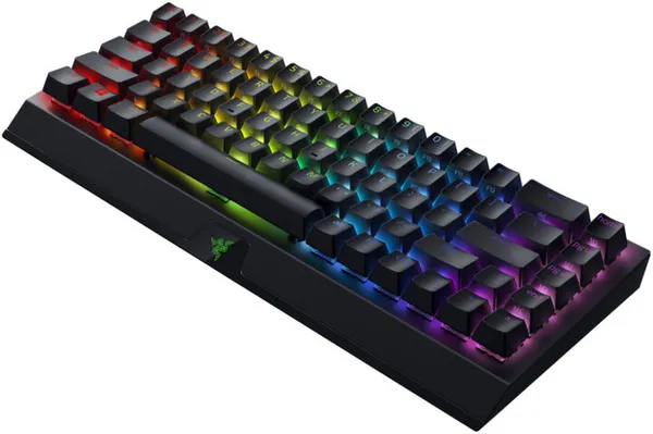 Tastierë Razer BlackWidow V3 Mini HyperSpeed, 65%, e zezë - 1