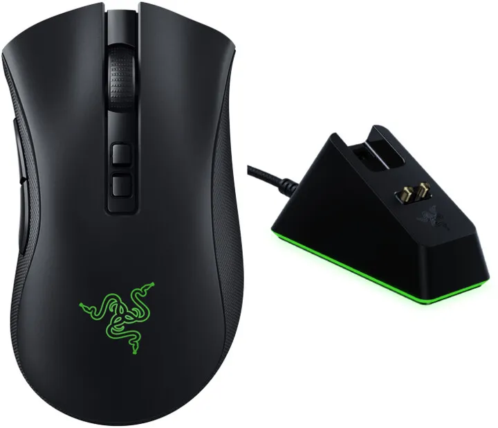 Maus Razer DeathAdder V2 Pro + dock për maus, i zi - 1