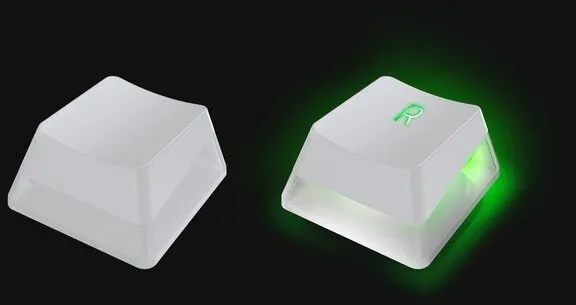 Set i tasteve të zëvendësueshme Razer Phantom Keycap Upgrade, i bardhë - 4