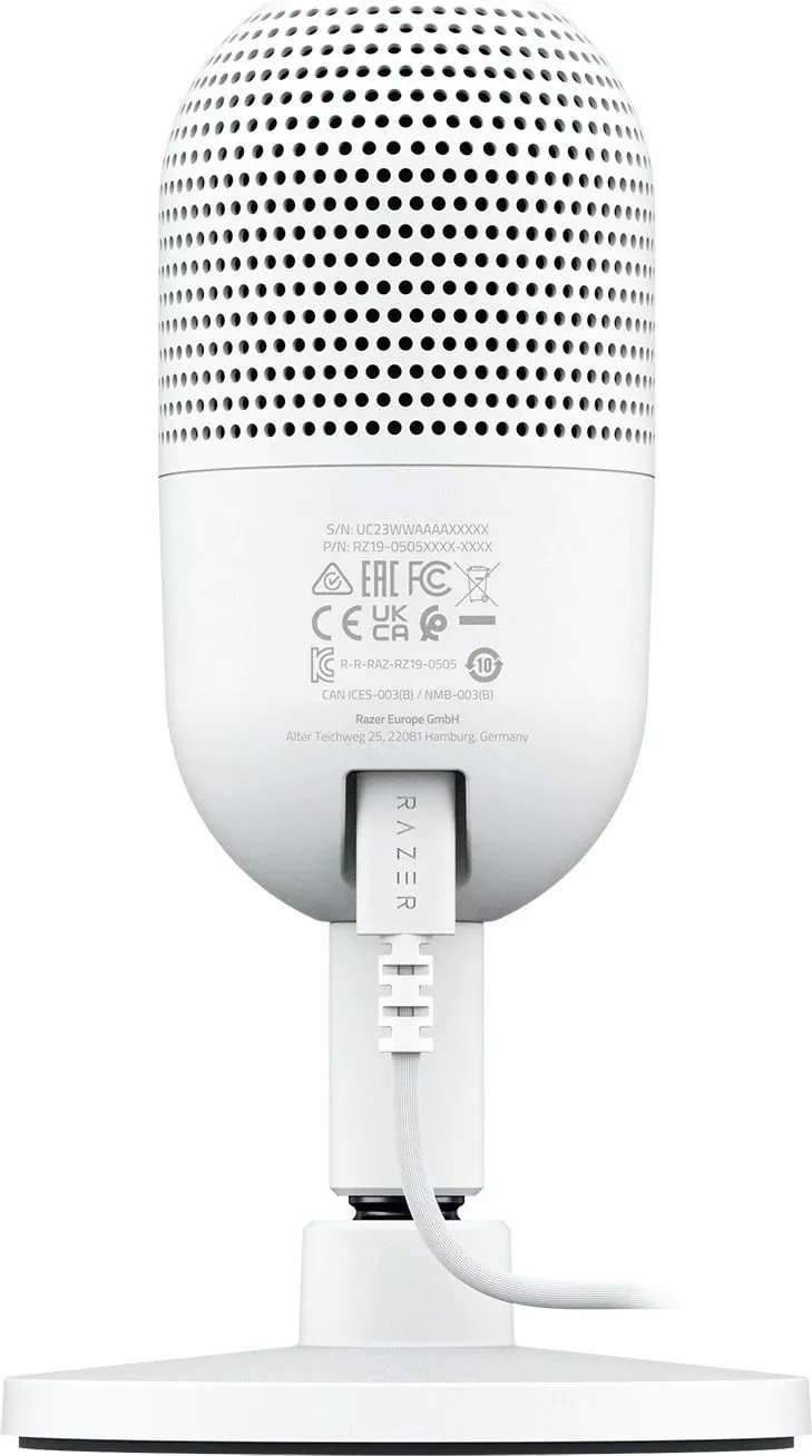 Mikrofon mini Razer Seiren V3, i bardhë - 2