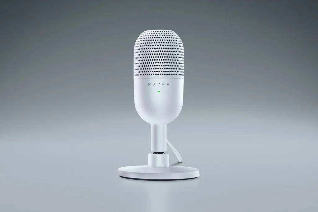 Mikrofon mini Razer Seiren V3, i bardhë - 4