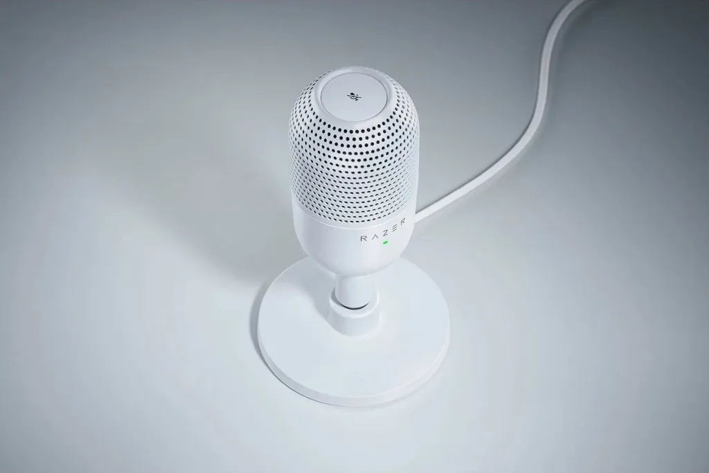 Mikrofon mini Razer Seiren V3, i bardhë - 5