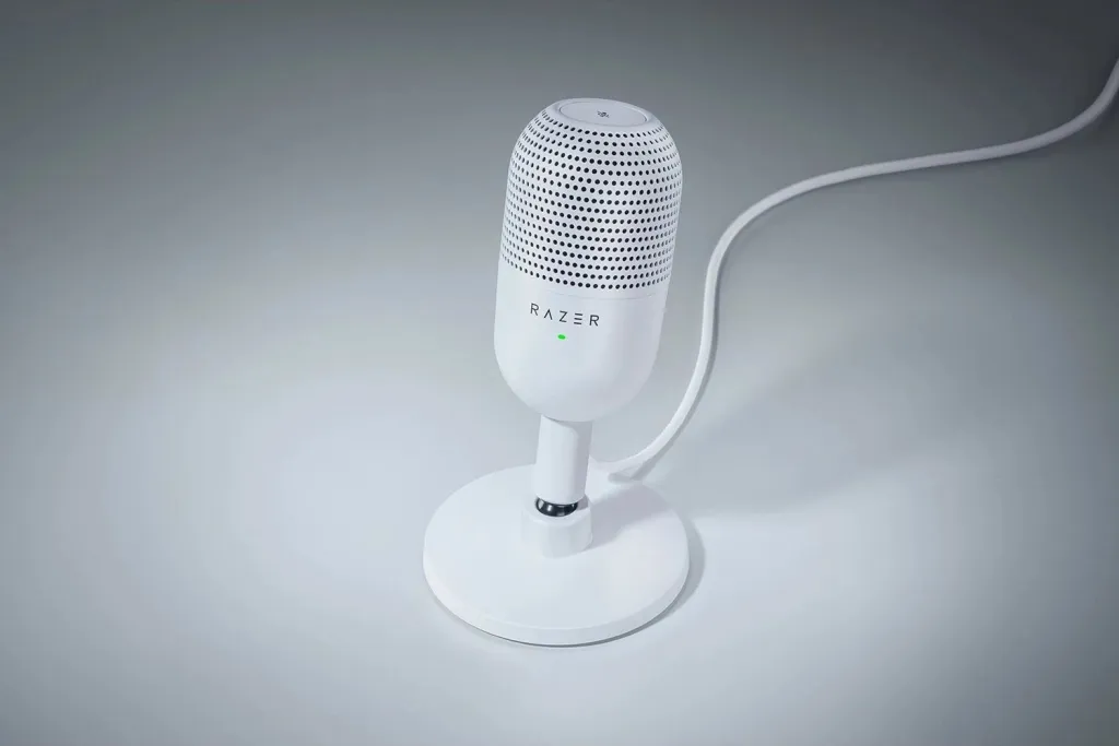 Mikrofon mini Razer Seiren V3, i bardhë - 6