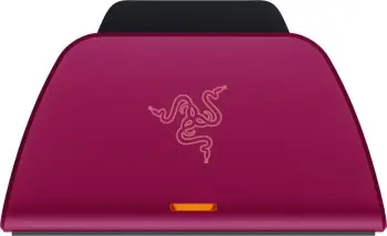 Stacion karikimi për kontroller PS5 Razer DualSense, i zi/rozë