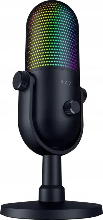 Mikrofon Razer Seiren V3 Chroma (RZ19-05060100-R3M1), USB, RGB, i zi