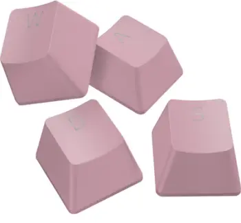 Set i tasteve Razer PBT Keycap Upgrade, 120 taste, rozë