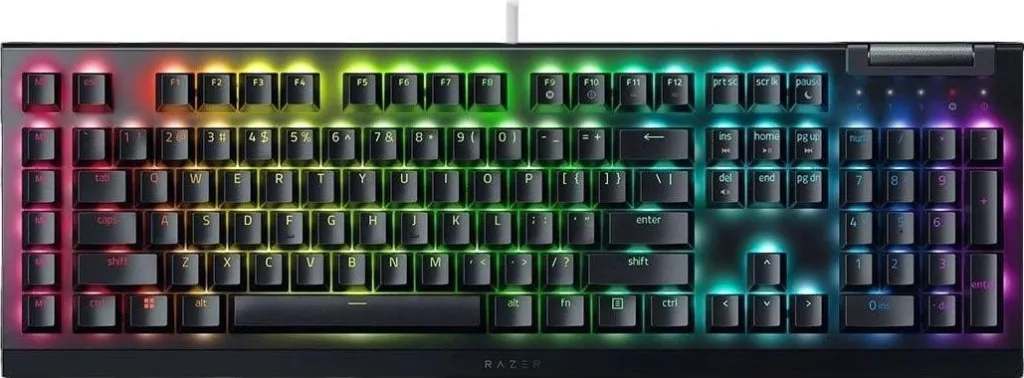 Tastierë Razer BlackWidow V4 X Yellow - 1