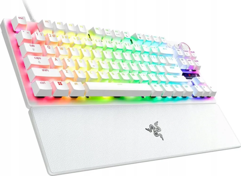 Tastierë Razer Huntsman V3 Pro TKL Analog, e bardhë - 2