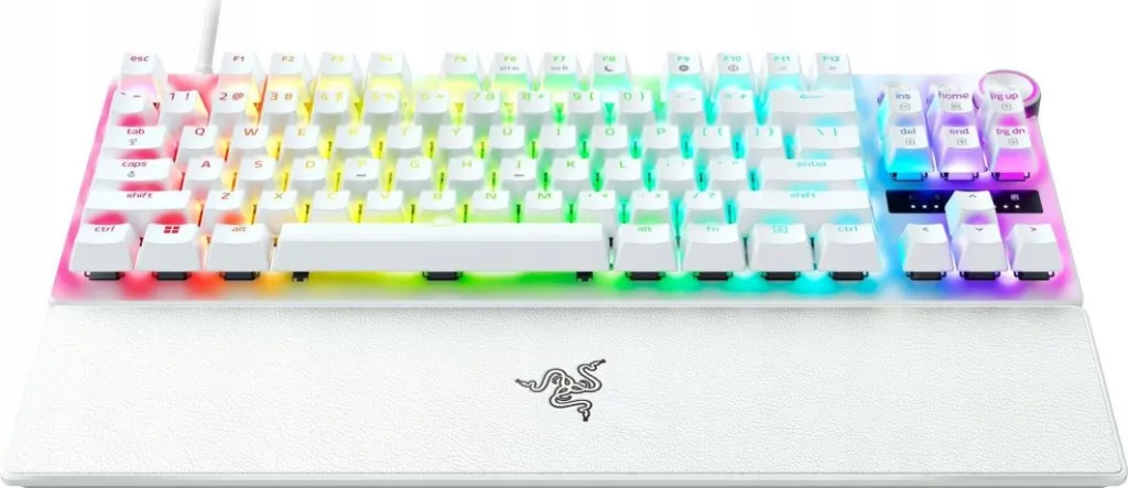Tastierë Razer Huntsman V3 Pro TKL Analog, e bardhë - 3