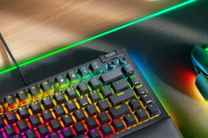 Tastierë Razer BlackWidow V4 75%, Razer Orange, Hot-swap, US - 11