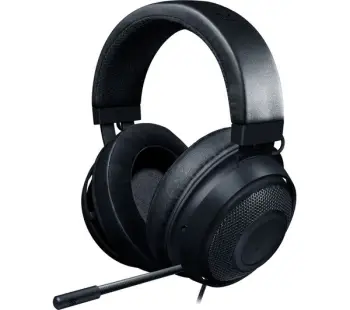 Kufje gaming Razer Kraken, me kabllo, RGB, të zeza