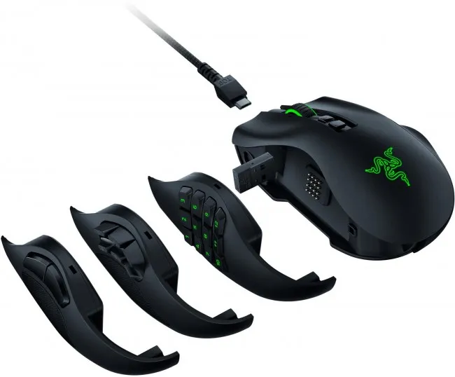 Maus Razer Naga Pro, Gaming, RF Wireless, i zi - 1