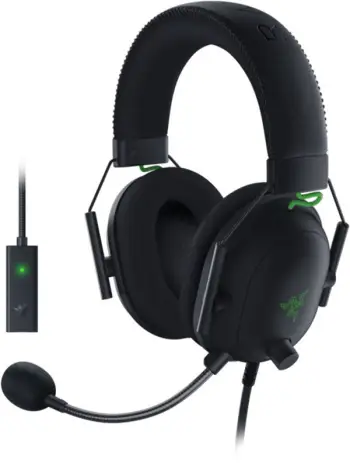 Kufje Razer BlackShark V2, të zeza, XXI