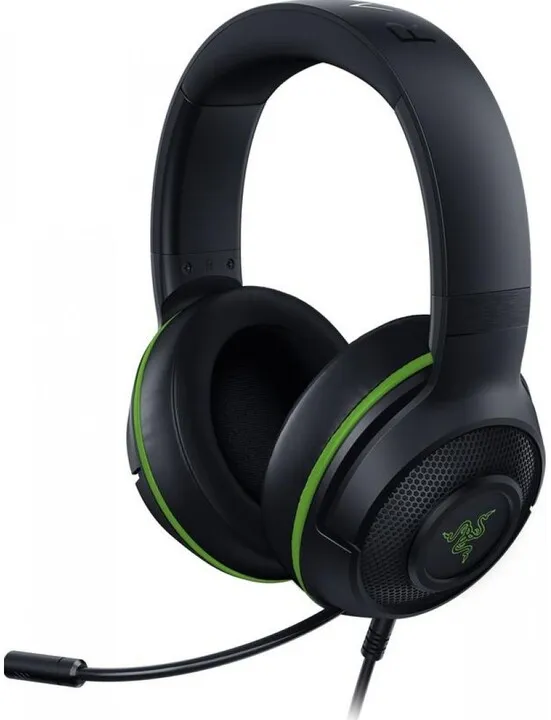 Kufje Razer Kraken X for Xbox, të zeza/gjelbërta - 1