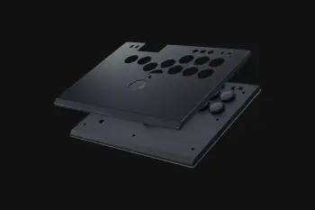Kontroller lojërash Razer Kitsune për Playstation 5/PC, i zi, me drita RGB