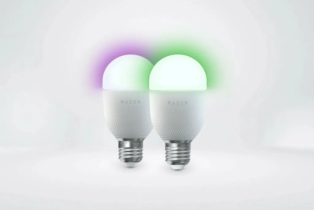 Llambë inteligente Razer Aether, RGB LED, e bardhë - 3