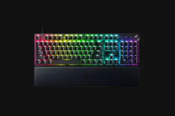 Tastierë gaming Razer Huntsman V3 Pro, RGB, Full-size, QWERTZ, e zezë